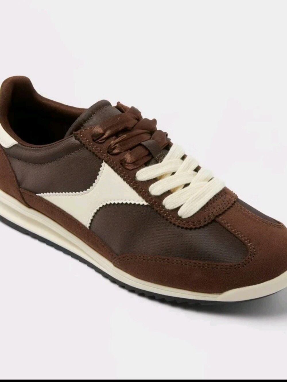 Universal Thread Brown Sneakers with White Accent